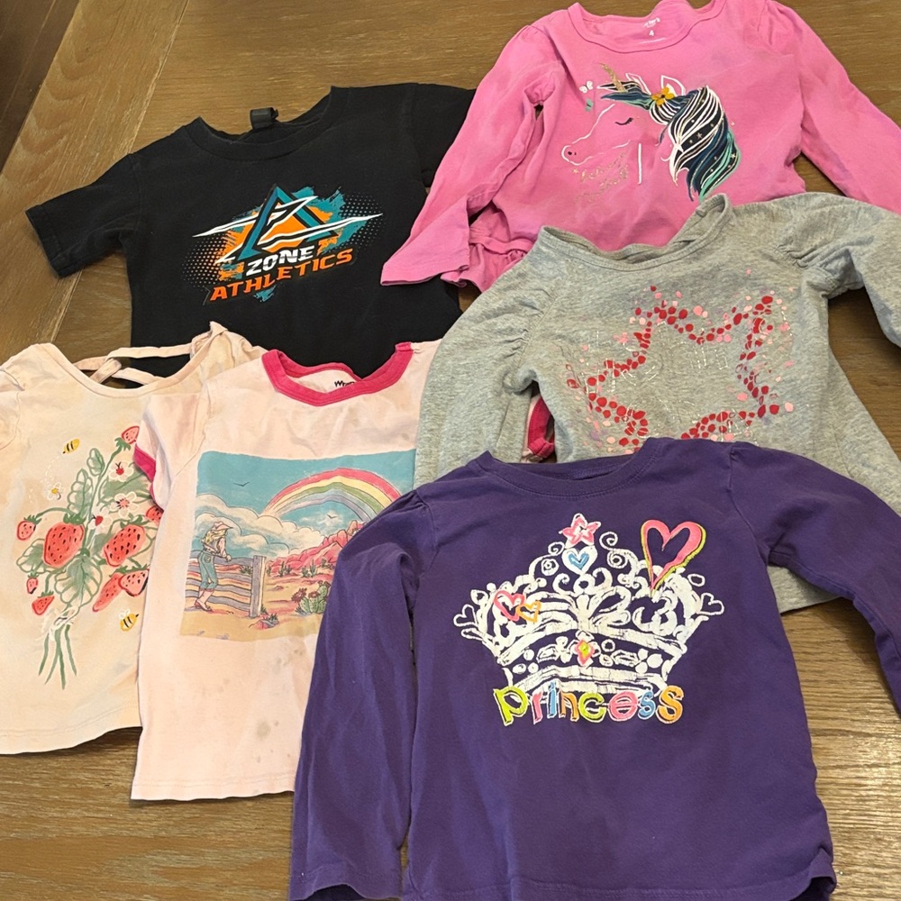 Kids Graphic shirt set of 6